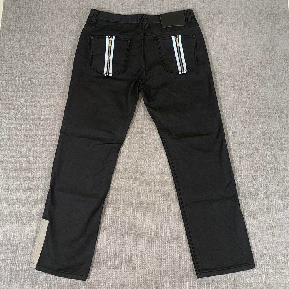 Y2K Akademiks Reflective Baggy Jeans